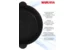 Жаровня МАРУСЯ, 4 л, 28 см, антипригарное покрытие, стеклянная крышка, цвет черный мрамор